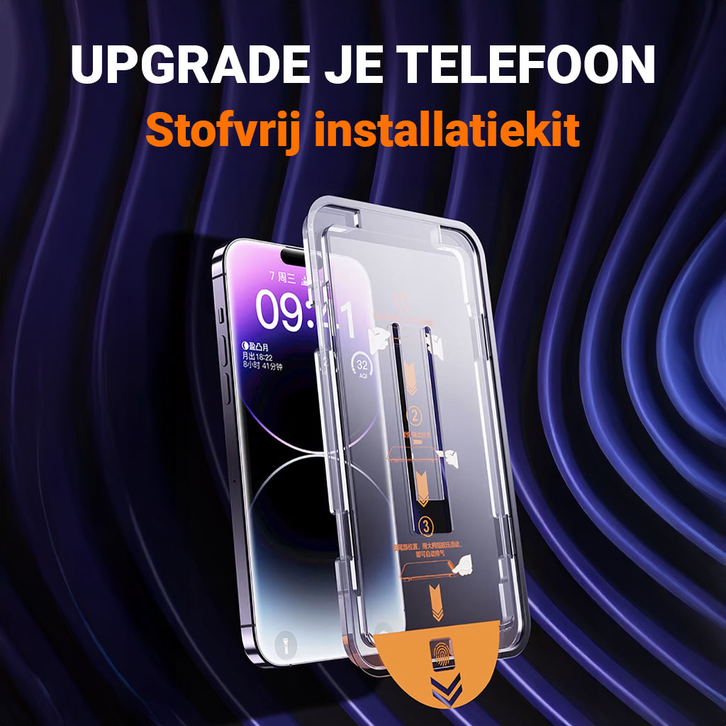 Iphone Screen Protector + Installatie Kit