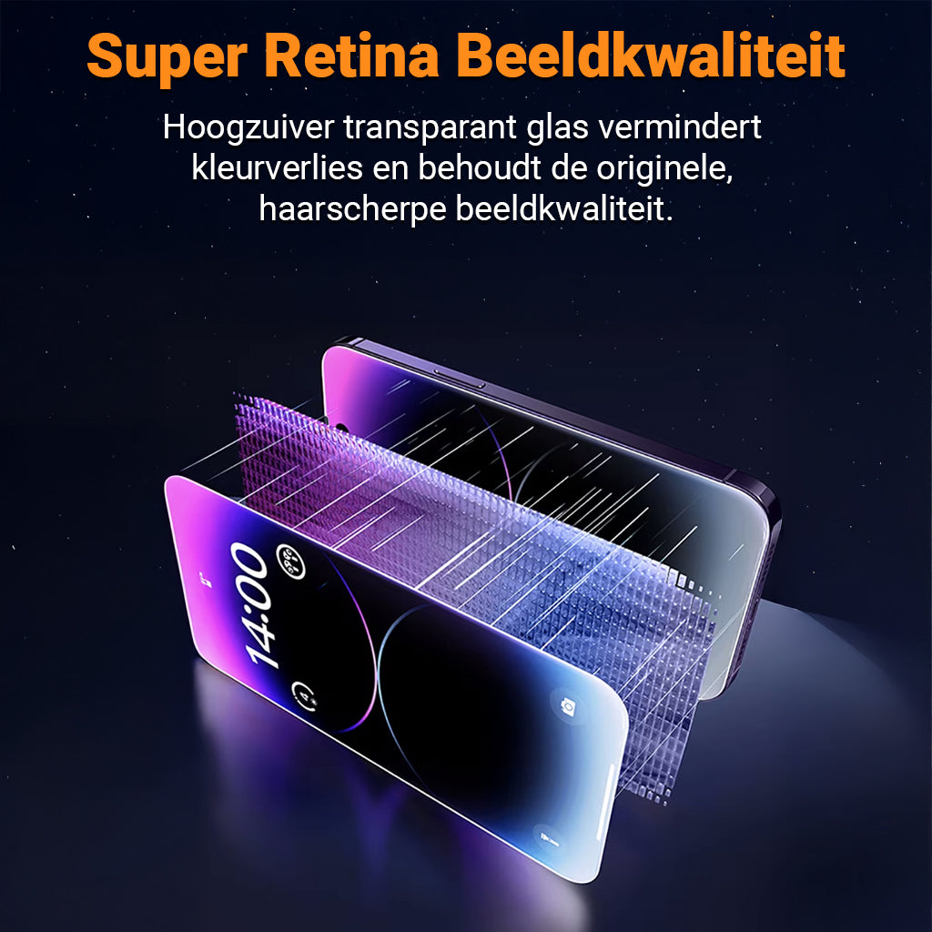 Iphone Screen Protector + Installatie Kit