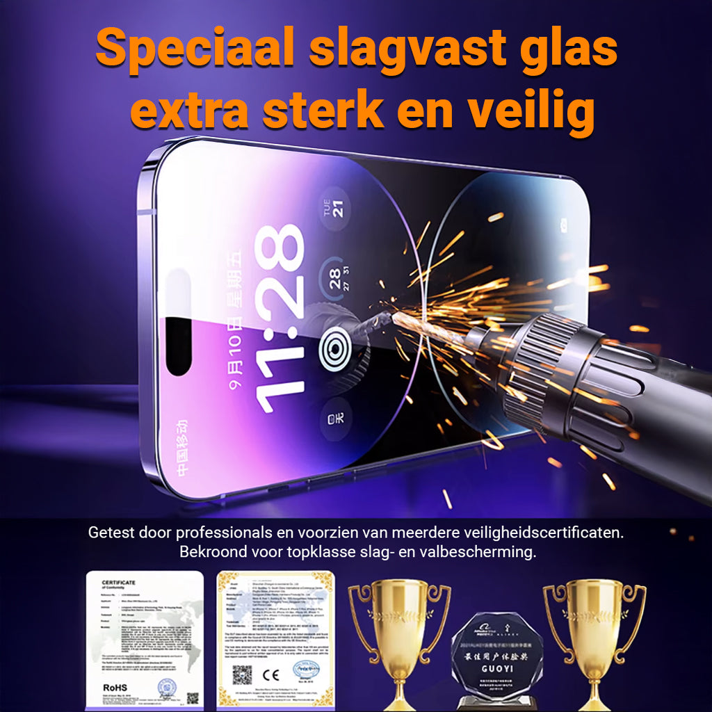 Iphone Screen Protector + Installatie Kit